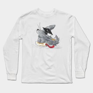 Dust Bunny Grad Long Sleeve T-Shirt